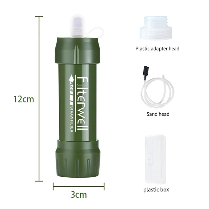 outdoor survival water filter